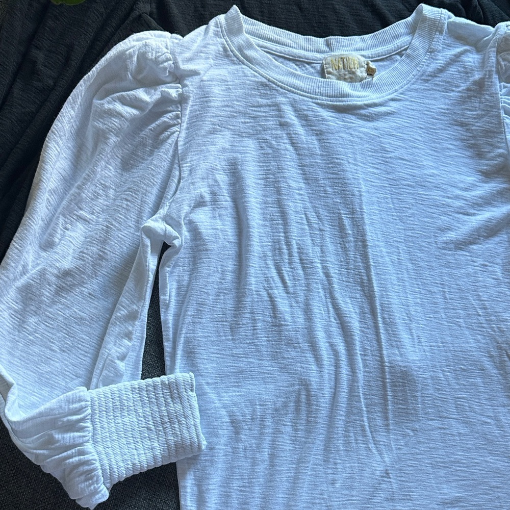NATION LTD LOREN PEASANT TEE in Choice of White and Black - Picture 7 of 15
